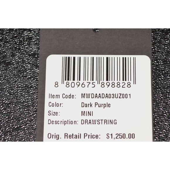 MCM Leather Contrast Logo Mini Crossbody Purse Bag - Picture 8 of 11